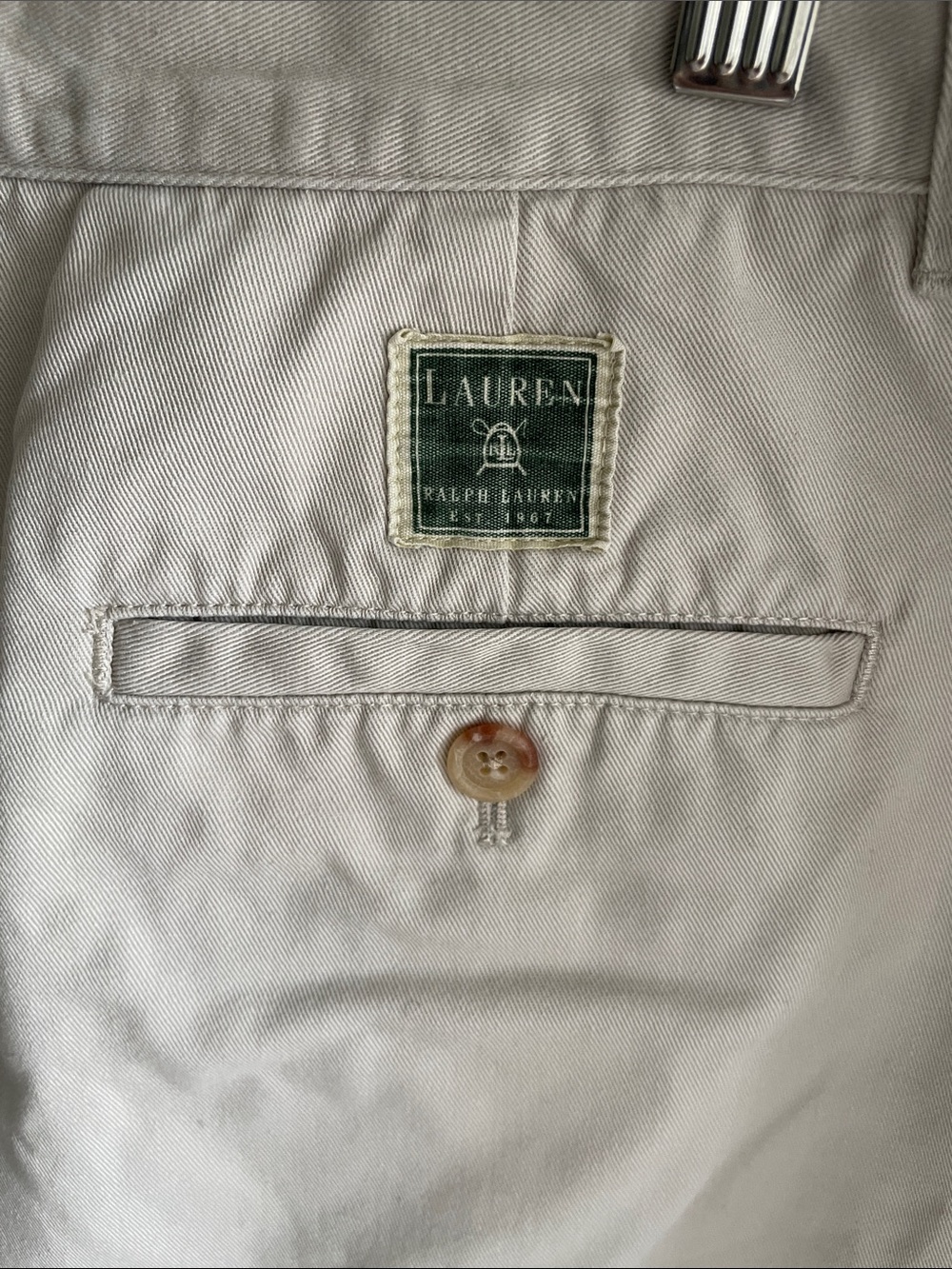 Vintage Lauren Ralph Lauren Cotton shorts-Size 6 - Picture 3 of 8